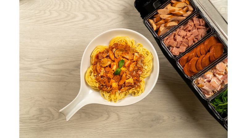 Meat Lovers Pasta, a Century Pacific Food Solutions food service recipe