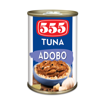 555 Tuna Adobo, front of pack