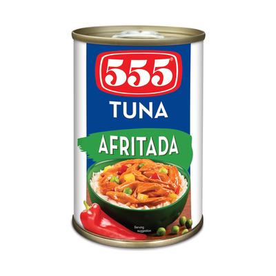 555 Tuna Afritada, front of pack