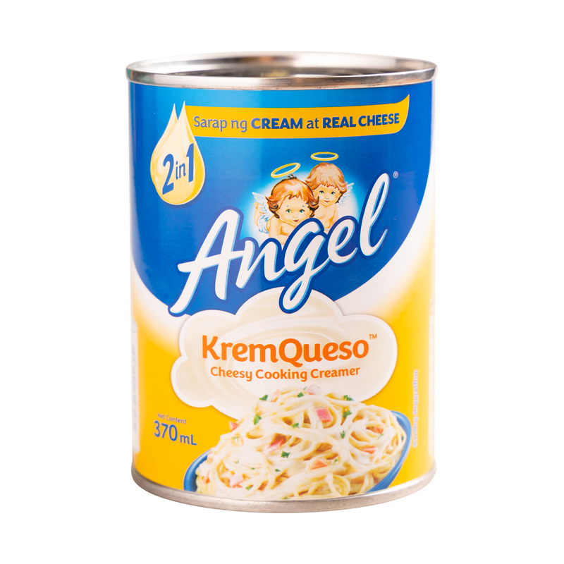 Angel Kremqueso, 'Cheesy Cooking Creamer', 2-in-1, 370mL can