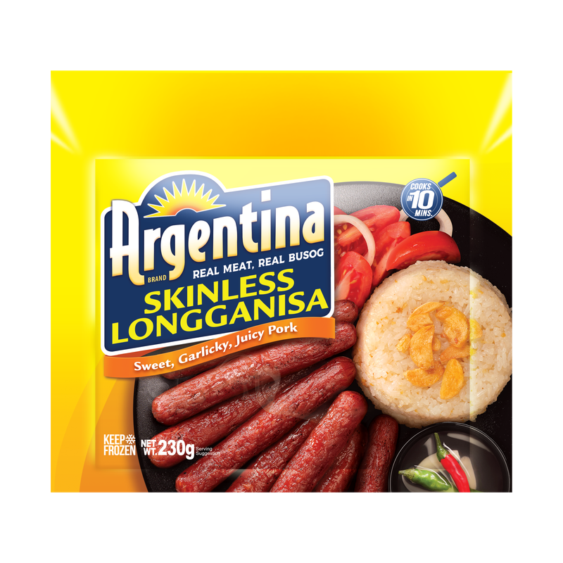 Argentina Skinless Longganisa, net weight 230g