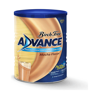 Birch Tree Advance Mocha Flavor can, 850g Net Wt