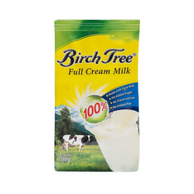Birch Tree Full Cream Milk pouch, Net Weight 700g