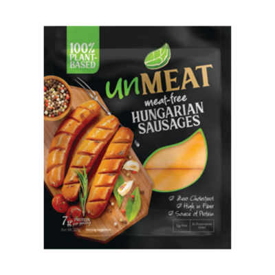 unMeat meat-free Hungarian Sausages, net wt 225g