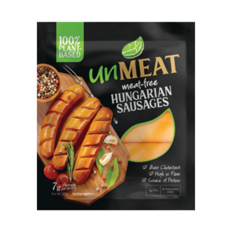 unMeat meat-free Hungarian Sausages, net wt 225g